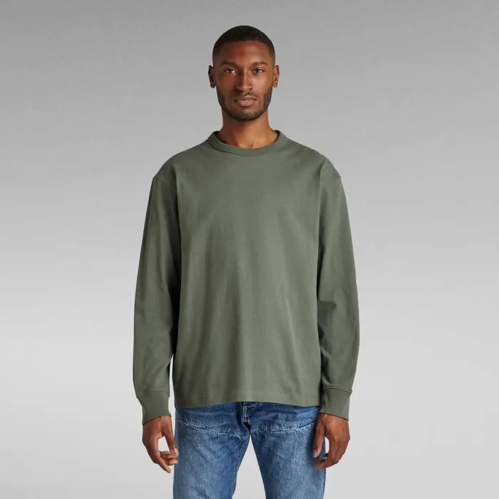 TShirts and Polos Men GStar RAW Utility Mix Boxy TShirt Light Hunter