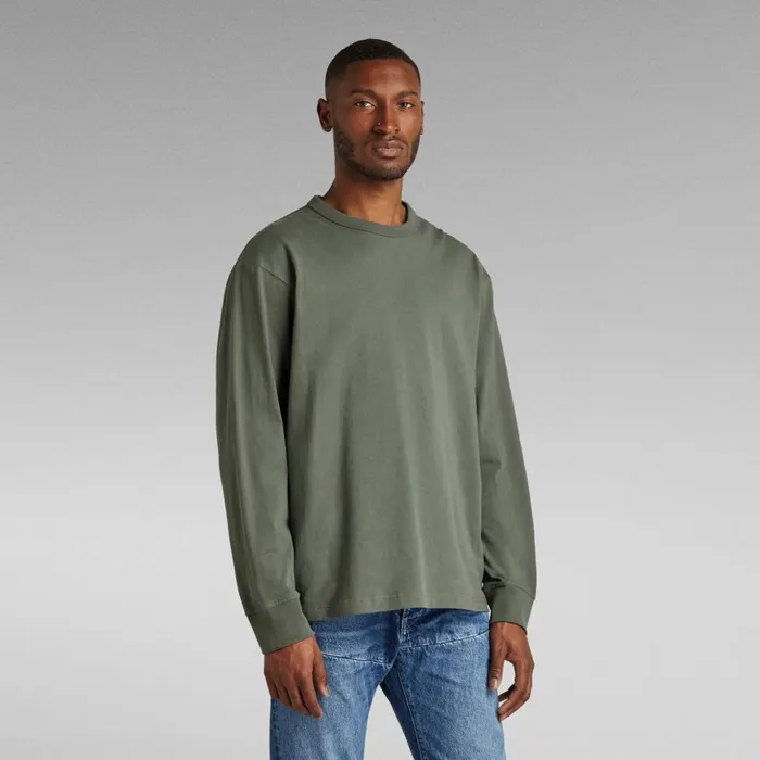 TShirts and Polos Men GStar RAW Utility Mix Boxy TShirt Light Hunter