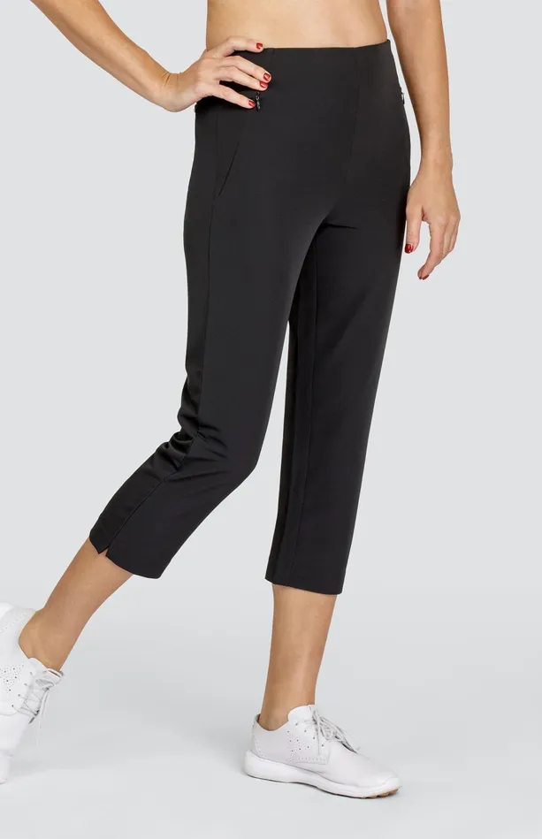Tail Activewear Allure 22034 Capri 8211 Onyx Black Women Capris