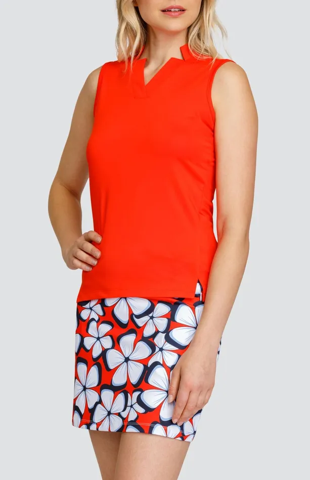 Tail Activewear Araminthia Top 8211 Cherry Tomato Women Sleeveless