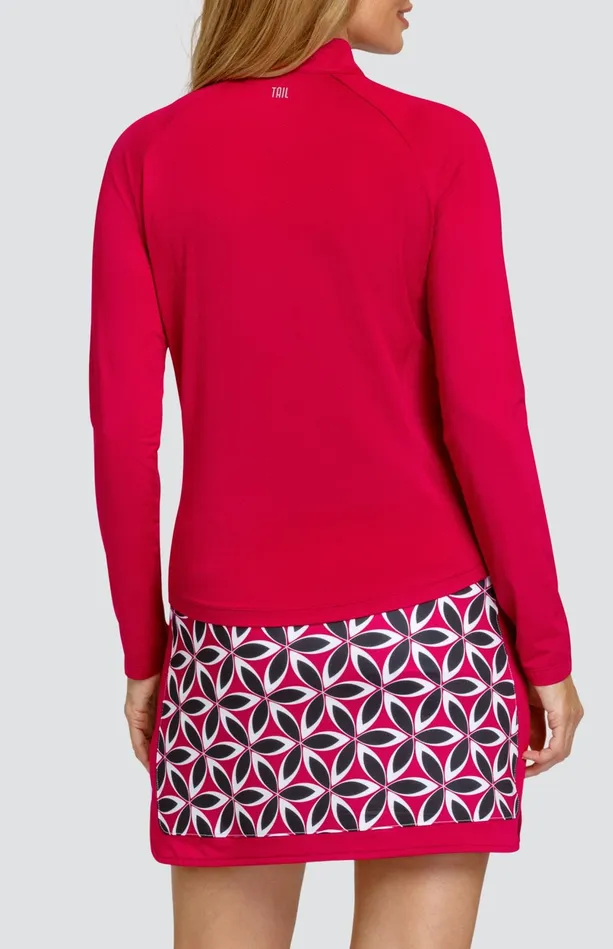 Tail Activewear Bernadina Top 8211 Joli Red Women Long Sleeve