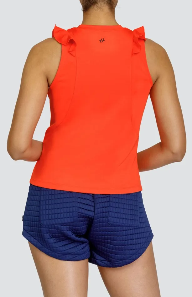 Tail Activewear Brinkley Tank 8211 Cherry Tomato Women Tanks