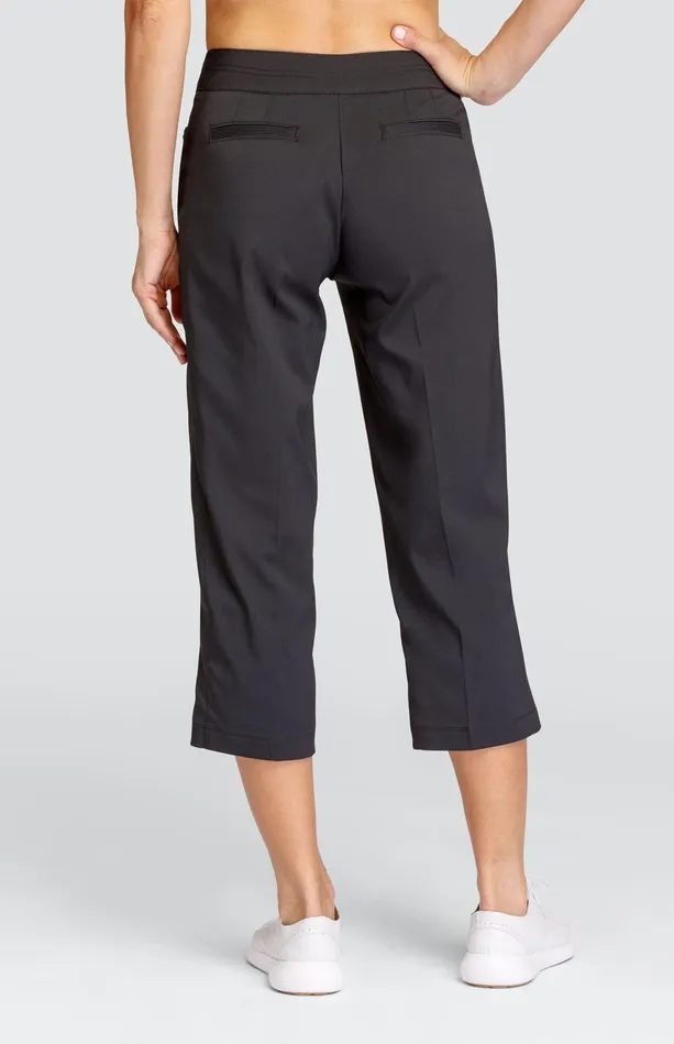 Tail Activewear Classic 23034 Capri 8211 Onyx Black Women Capris