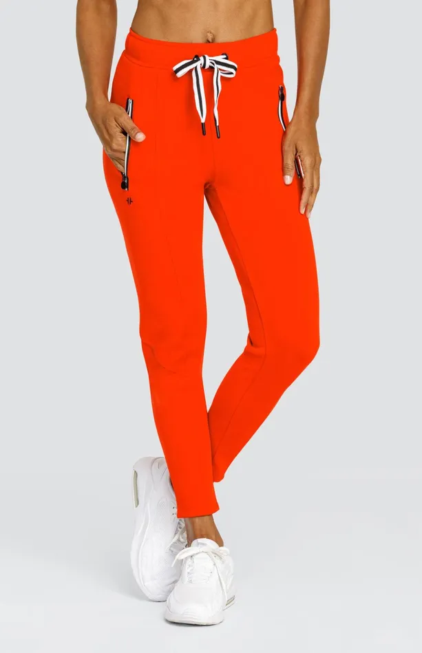 Tail Activewear Eleanor Cherry Tomato Jogger Women Ankle Pants