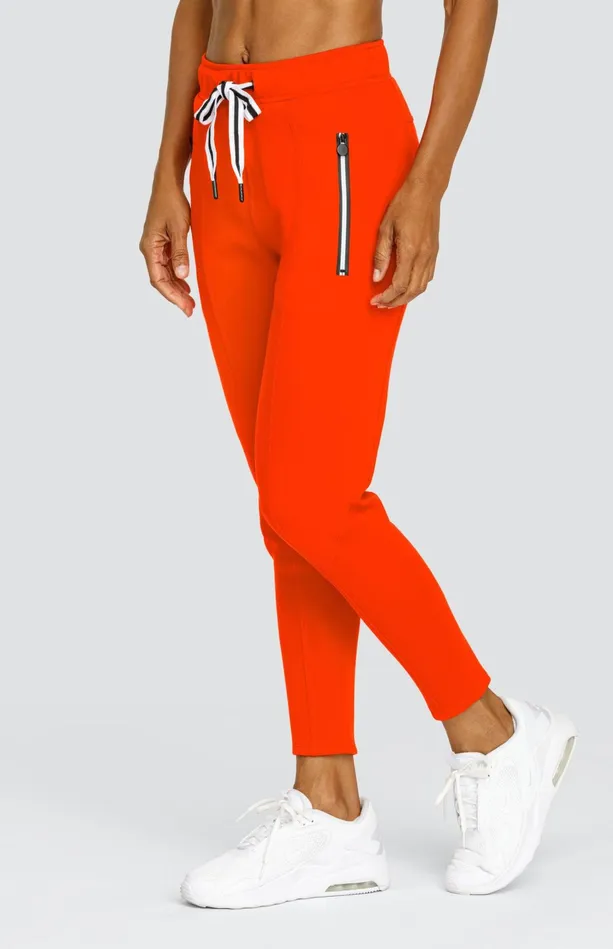 Tail Activewear Eleanor Cherry Tomato Jogger Women Ankle Pants