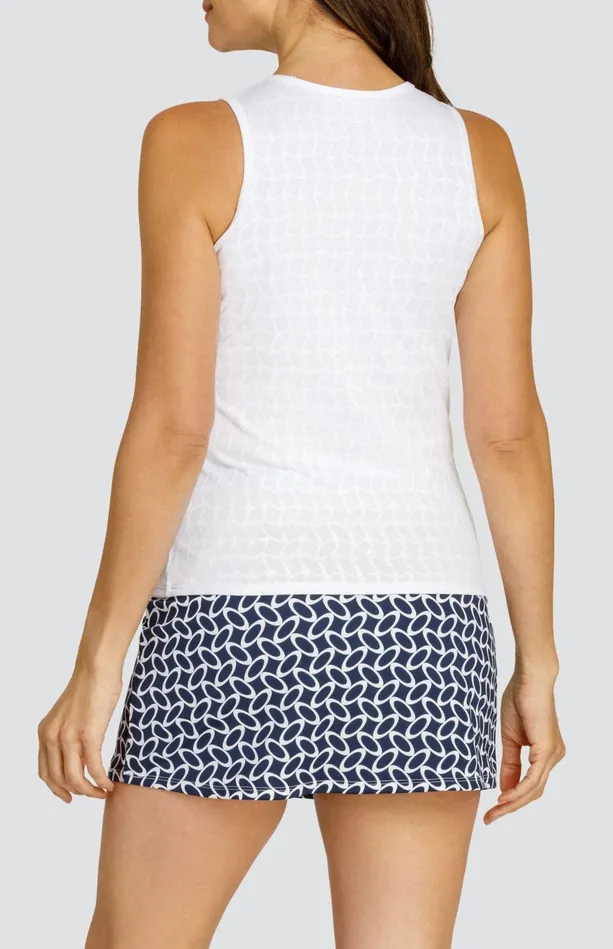 Tail Activewear Joely Tank 8211 Oval Jacquard Women Tanks