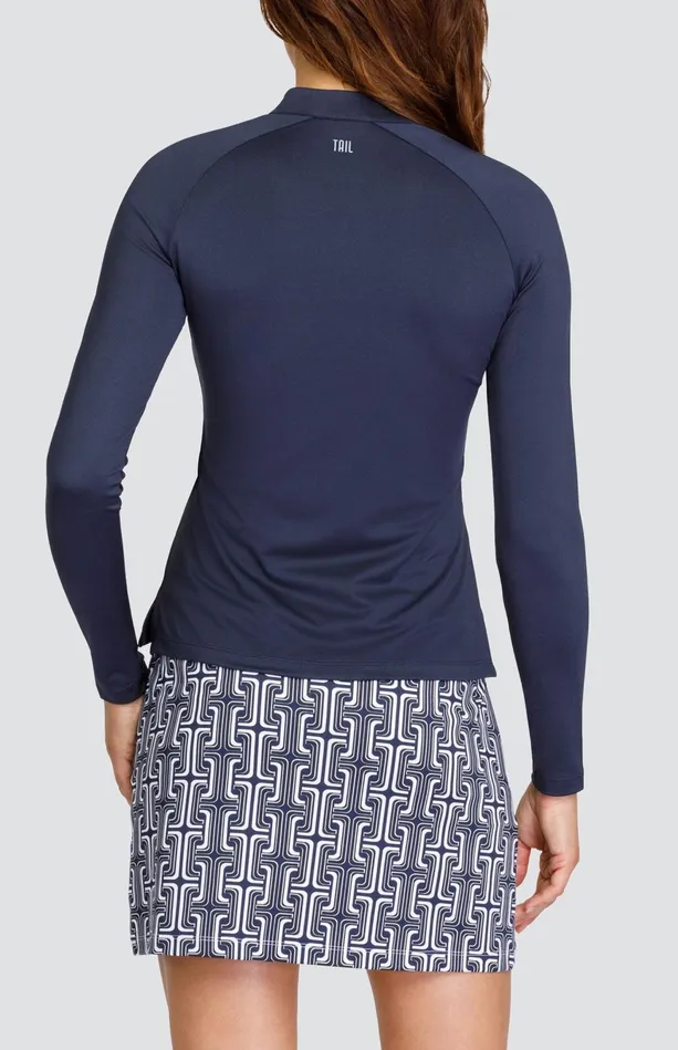 Tail Activewear Maevie Top 8211 Night Navy Women Long Sleeve