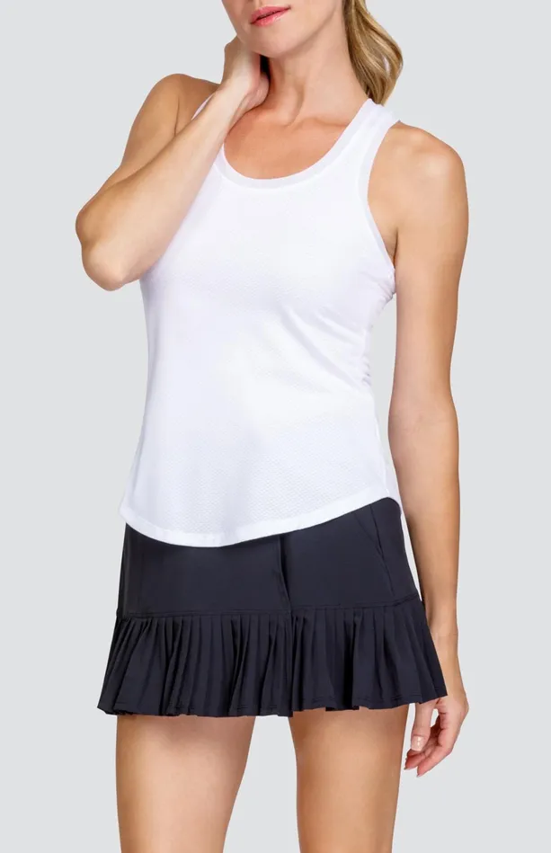 Tail Activewear Mia Tank 8211 Chalk White Women Tanks