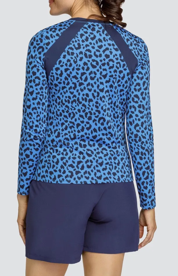 Tail Activewear Prue Top 8211 Ditsy Leopard Women Long Sleeve