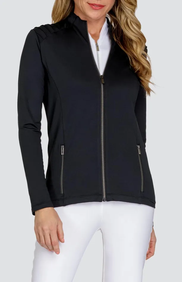 Tail Activewear Siona Jacket 8211 Onyx Black Women Jackets And Vests