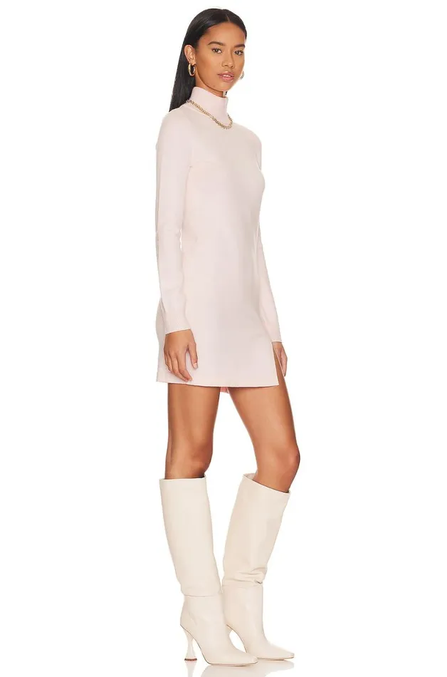 Tamarin Sweater Dress Baby Pink Women Lovers and Friends Dresses