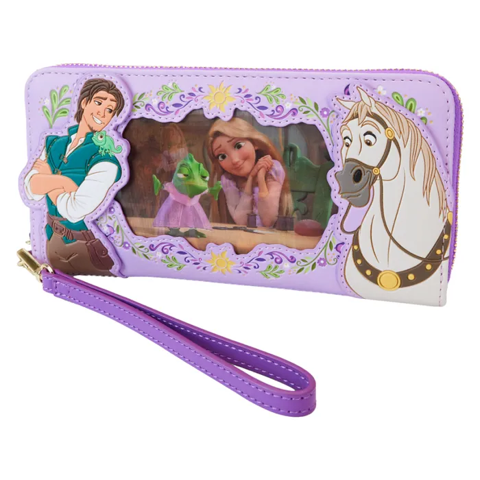 Tangled Rapunzel Princess Series Lenticular Zip Around Wristlet Wallet Unisex Loungefly Bags and Wallets Tangled Rapunzel Princess Series Lenticular Zip Around Wristlet Wallet Unisex Loungefly Bags and Wallets