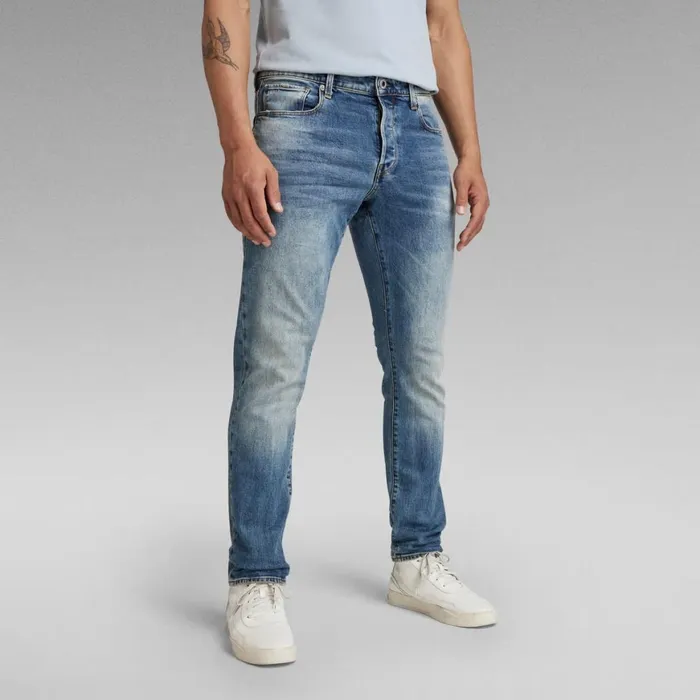 Tapered Men GStar RAW 3301 Regular Tapered Jeans Vintage Azure