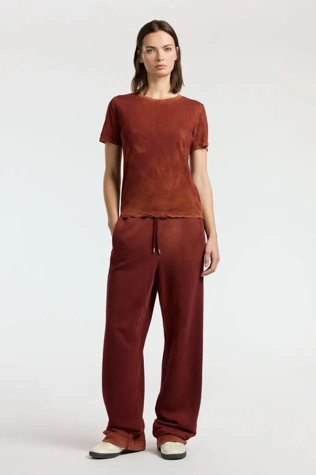 Tees Women COTTON CITIZEN Standard Tee Vintage Red Wine Tees Women COTTON CITIZEN Standard Tee Vintage Red Wine
