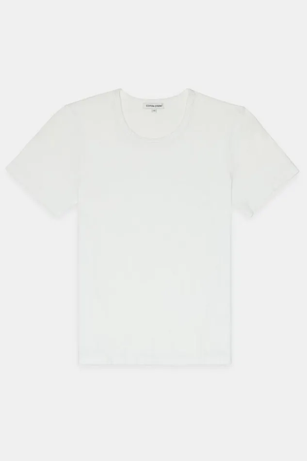 Tees Women COTTON CITIZEN Standard Tee White Tees Women COTTON CITIZEN Standard Tee White