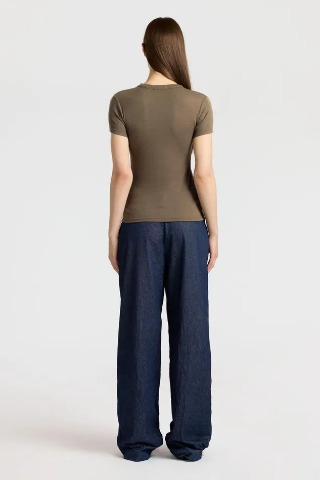Tees Women COTTON CITIZEN Verona Tee Fossil Tees Women COTTON CITIZEN Verona Tee Fossil