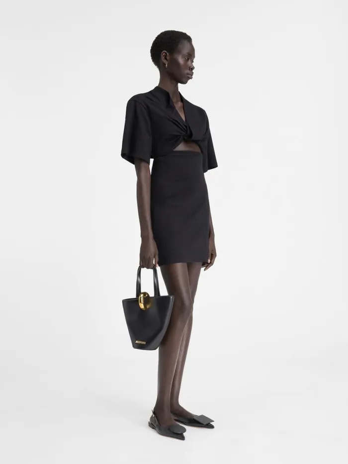 The Bahia Tshirt Dress Black Women JACQUEMUS Dresses and Skirts The Bahia Tshirt Dress Black Women JACQUEMUS Dresses and Skirts