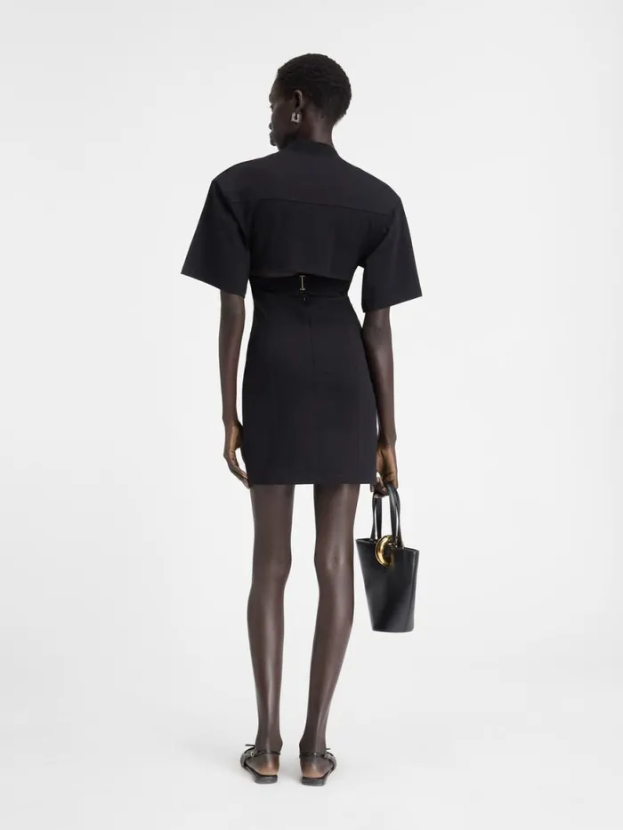The Bahia Tshirt Dress Black Women JACQUEMUS Dresses and Skirts The Bahia Tshirt Dress Black Women JACQUEMUS Dresses and Skirts