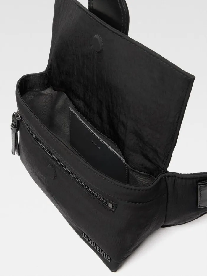 The Bambino Bum Bag Black Men JACQUEMUS Bags The Bambino Bum Bag Black Men JACQUEMUS Bags