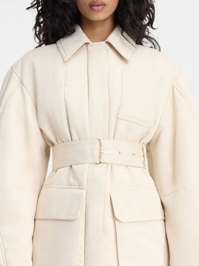 The Bari Jacket Beige Women JACQUEMUS Coats and Jackets The Bari Jacket Beige Women JACQUEMUS Coats and Jackets