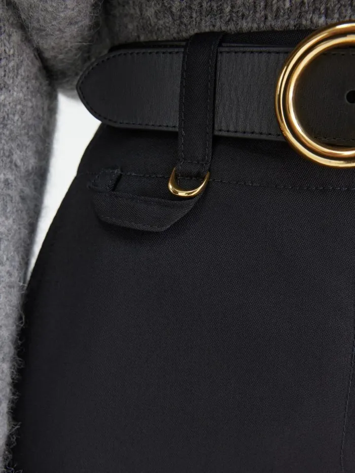 The Bari Midi Skirt Black Women JACQUEMUS Dresses and Skirts The Bari Midi Skirt Black Women JACQUEMUS Dresses and Skirts