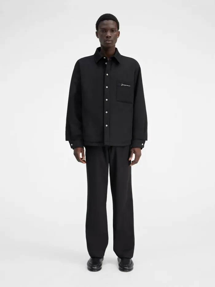The Boulanger Shirt Black Men JACQUEMUS Shirts