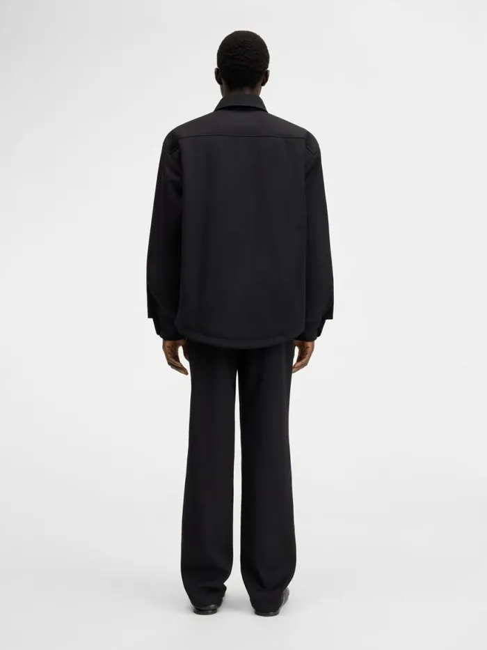 The Boulanger Shirt Black Men JACQUEMUS Shirts The Boulanger Shirt Black Men JACQUEMUS Shirts