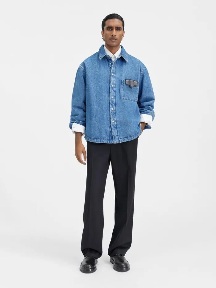 The Boulanger Shirt Bluetabac Men JACQUEMUS Shirts