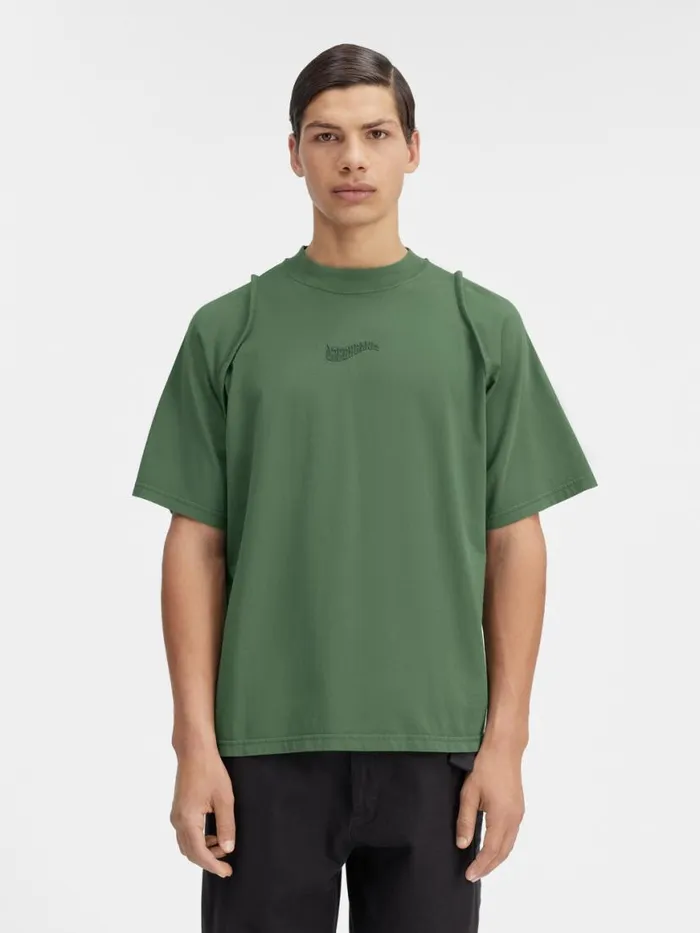 The Camargue Tshirt Dark Green Men JACQUEMUS Tshirts
