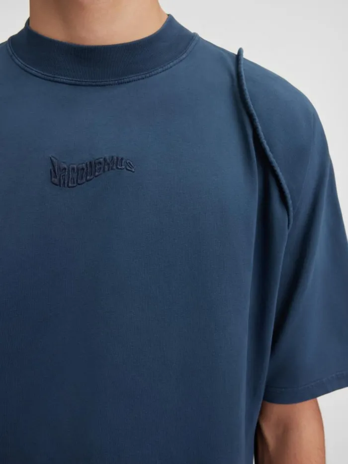 The Camargue Tshirt Dark Navy Men JACQUEMUS Tshirts The Camargue Tshirt Dark Navy Men JACQUEMUS Tshirts