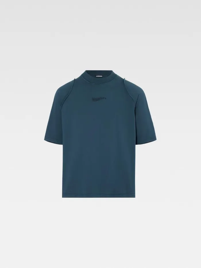 The Camargue Tshirt Dark Navy Men JACQUEMUS Tshirts The Camargue Tshirt Dark Navy Men JACQUEMUS Tshirts