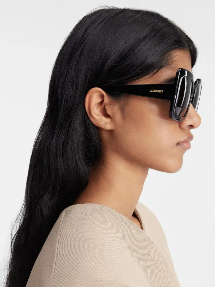The Carr Rond Sunglasses Black WomenMen JACQUEMUS Sunglasses The Carr Rond Sunglasses Black WomenMen JACQUEMUS Sunglasses