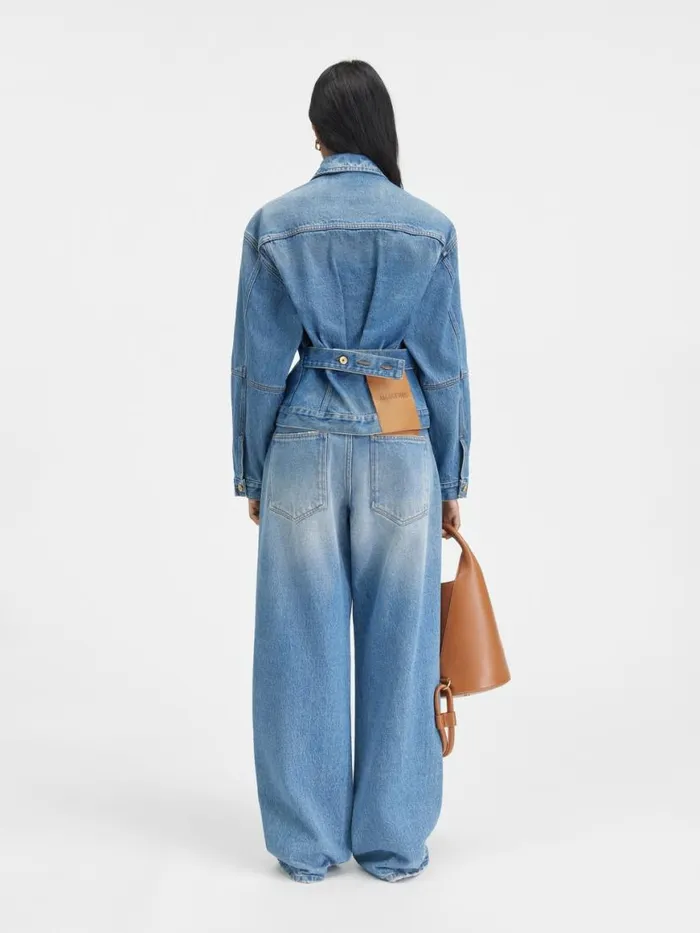 The Denim DeNmes Jacket Bluetabac Women JACQUEMUS Coats and Jackets The Denim DeNmes Jacket Bluetabac Women JACQUEMUS Coats and Jackets