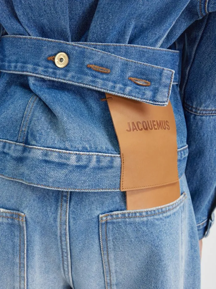 The Denim DeNmes Jacket Bluetabac Women JACQUEMUS Coats and Jackets The Denim DeNmes Jacket Bluetabac Women JACQUEMUS Coats and Jackets