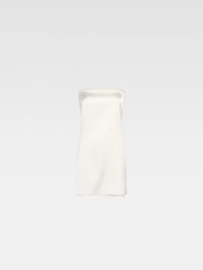 The Elica Dress White Women JACQUEMUS Dresses and Skirts The Elica Dress White Women JACQUEMUS Dresses and Skirts