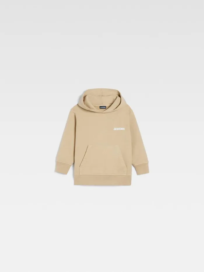 The Jacquemus Kids039 Sweatshirt Dark Beige WomenMen JACQUEMUS Tops The Jacquemus Kids039 Sweatshirt Dark Beige WomenMen JACQUEMUS Tops