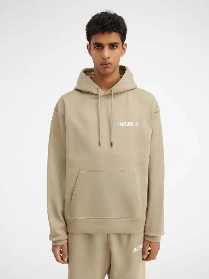 The Jacquemus Sweatshirt Light Khaki WomenMen JACQUEMUS Sweatshirts and Joggings