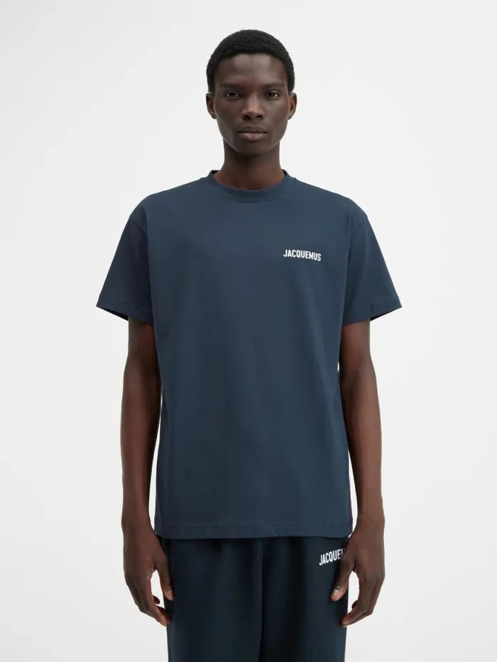 The Jacquemus Tshirt Dark Navy WomenMen JACQUEMUS Tshirts