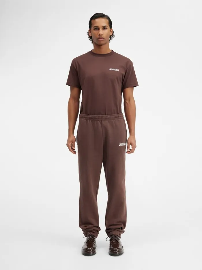 The Jacquemus Track Pants Brown WomenMen JACQUEMUS Sweatshirts and Joggings