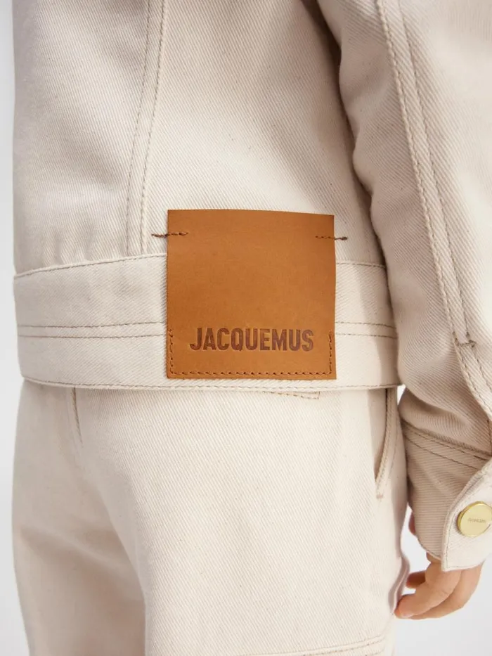 The Kids039 DeNmes Denim Jacket Offwhite WomenMen JACQUEMUS Tops The Kids039 DeNmes Denim Jacket Offwhite WomenMen JACQUEMUS Tops