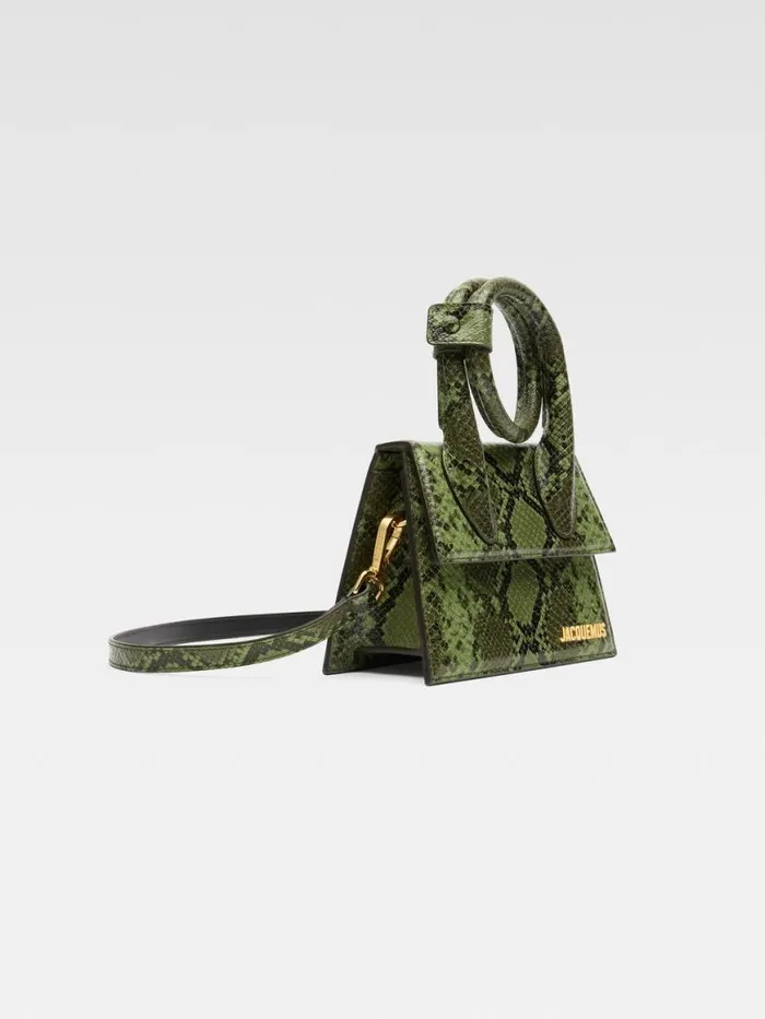 The Knot Chiquito Green Women JACQUEMUS Crossbody and Handbags The Knot Chiquito Green Women JACQUEMUS Crossbody and Handbags