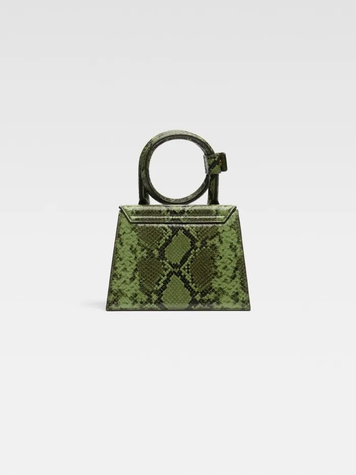 The Knot Chiquito Green Women JACQUEMUS Crossbody and Handbags The Knot Chiquito Green Women JACQUEMUS Crossbody and Handbags