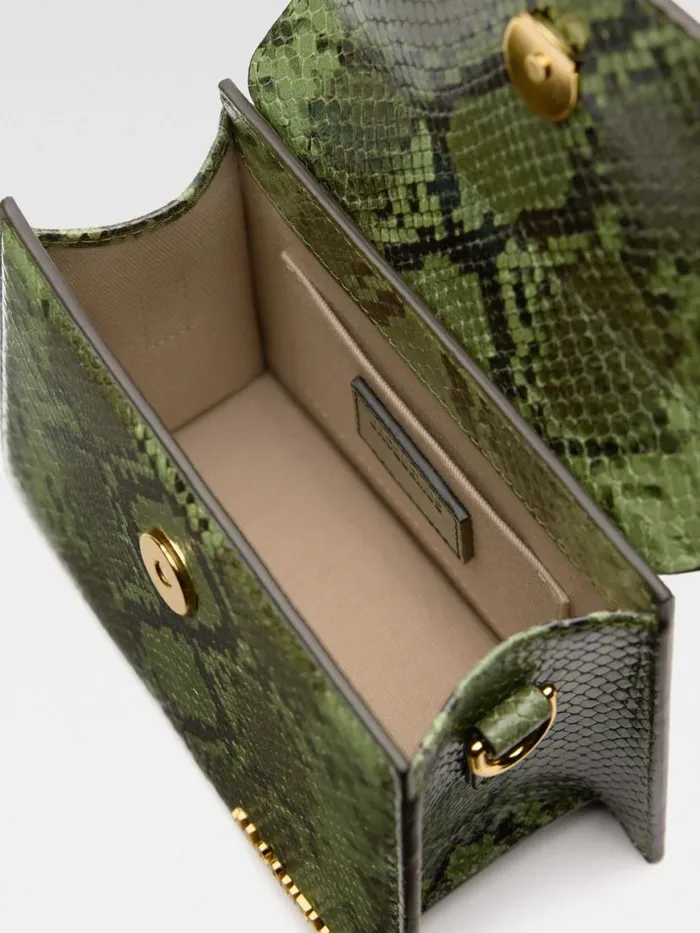 The Knot Chiquito Green Women JACQUEMUS Crossbody and Handbags The Knot Chiquito Green Women JACQUEMUS Crossbody and Handbags