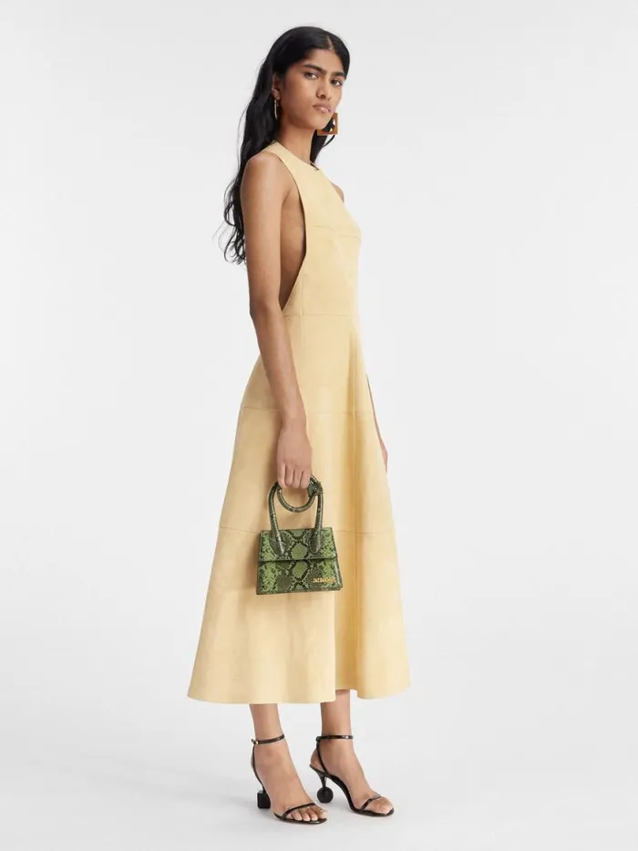 The Knot Chiquito Green Women JACQUEMUS Crossbody and Handbags The Knot Chiquito Green Women JACQUEMUS Crossbody and Handbags
