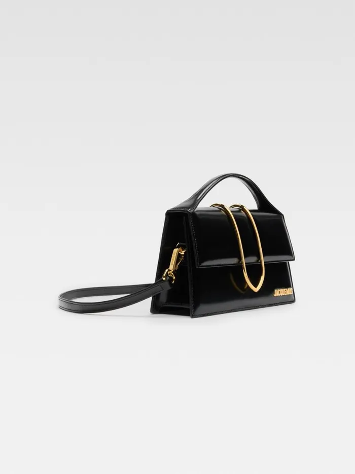 The Large Bambino Black Women JACQUEMUS Crossbody and Handbags The Large Bambino Black Women JACQUEMUS Crossbody and Handbags