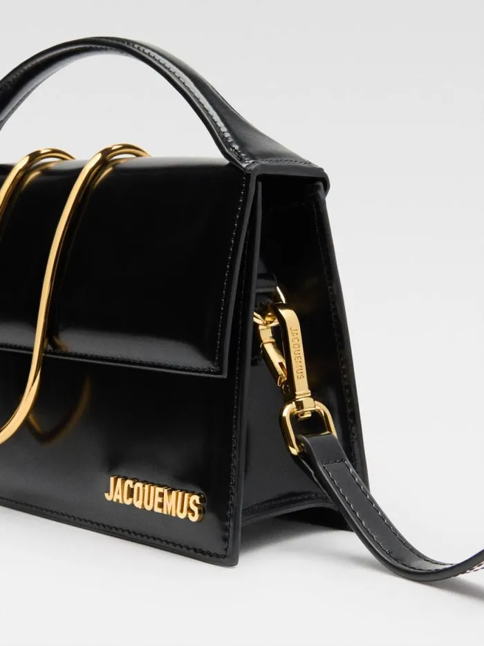 The Large Bambino Black Women JACQUEMUS Crossbody and Handbags The Large Bambino Black Women JACQUEMUS Crossbody and Handbags
