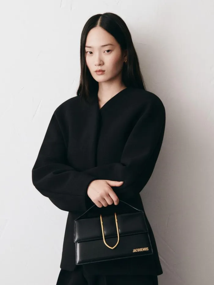 The Large Bambino Black Women JACQUEMUS Crossbody and Handbags The Large Bambino Black Women JACQUEMUS Crossbody and Handbags