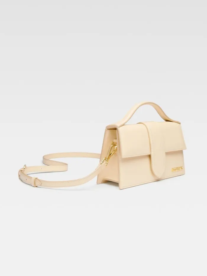 The Large Bambino Ivory Women JACQUEMUS Crossbody and Handbags The Large Bambino Ivory Women JACQUEMUS Crossbody and Handbags
