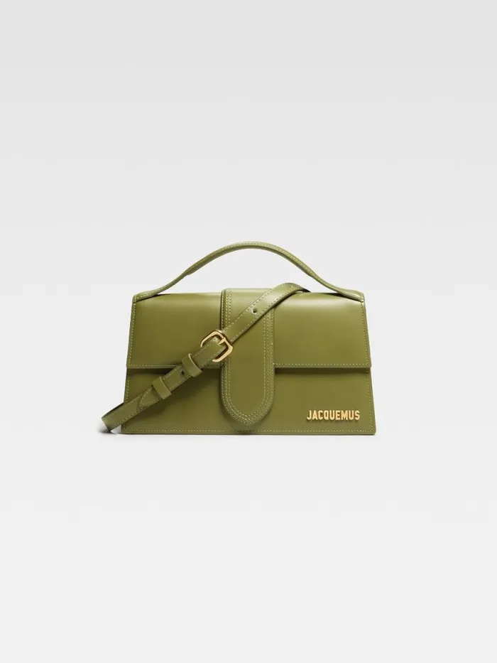 The Large Bambino Khaki Women JACQUEMUS Crossbody and Handbags