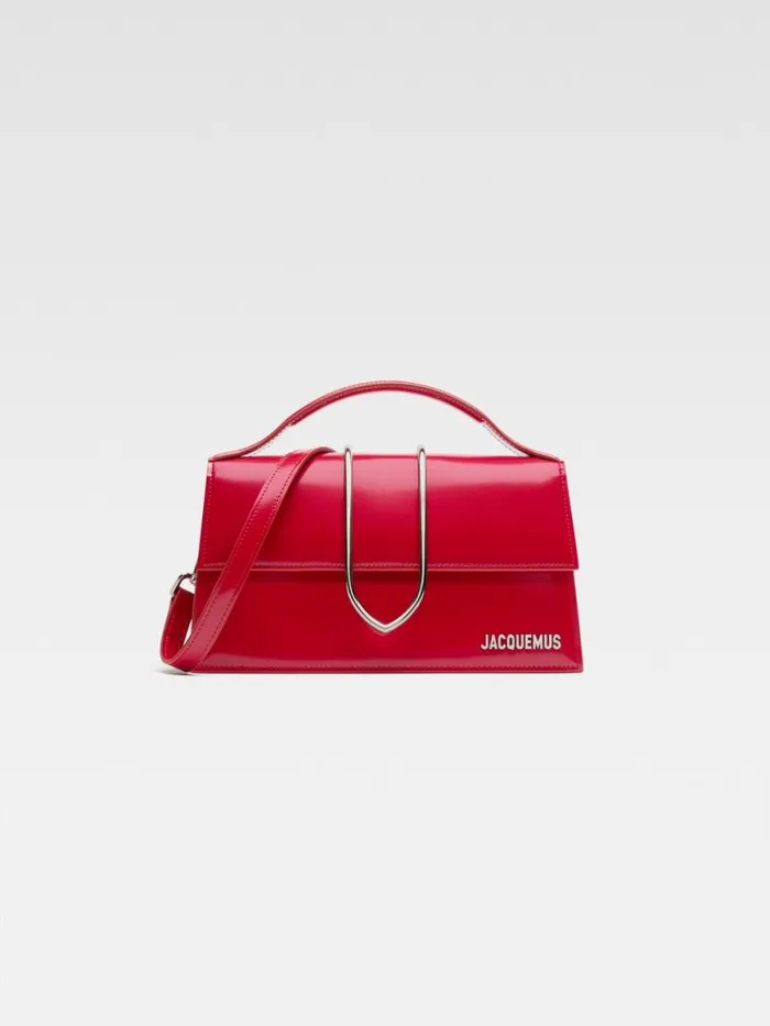 The Large Bambino Red Women JACQUEMUS Crossbody and Handbags